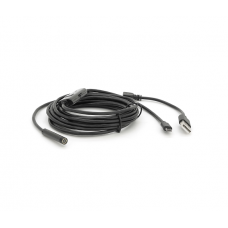 Універсальний ендоскоп 3в1 (USB+MicroUSB / Type-C) для смартфона / ПК, камера 5.5мм, м'який кабель 3,5м, з LED-підсвічуванням, IP67