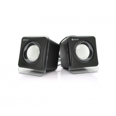 Колонки 2.0 Kisonli V410 для ПК и ноутбука, USB + 3.5mm, 2x1.5W, 20Hz- 20KHz, Black, BOX