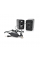 Колонки 2.0 Kisonli S-444 для ПК и ноутбука, USB + 3.5mm, 2x3W, 20Hz- 20KHz, Black, BOX