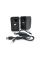 Колонки 2.0 Kisonli KS-06, для ПК и ноутбука, USB + 3.5mm, 2x3W, 20Hz- 20KHz, Black, BOX