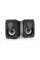 Колонки 2.0 Kisonli L-9090 для ПК и ноутбука, USB + 3.5mm, 2x3W, 20Hz- 20KHz, со встроенным усилителем, Black, BOX