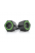 Колонки 2.0 Kisonli L-6060 для ПК и ноутбука, USB + 3.5mm, 2x3W, 20Hz- 20KHz, с подсветкой RGB, Black, BOX