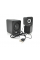 Колонки 2.1 Kisonli U-2900BT, для ПК и ноутбука, USB + 3.5mm, 5W+2x3W, 20Hz- 20KHz, с сабвуфером, bluetooth, Black, BOX