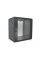Шафа Merlion 12U, 600*450*634 (Ш*Г*В)мм загартоване скло, чорна, сталь 1,2мм з замком