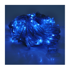 Гирлянда 500LED (Водопад ) Blue, 8 режимов, 3*2метра, прозрачная изоляция, BOX