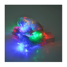 Гирлянды 240LED (Сетка) Red / Green / Blue / Yellow, 2,0*2,0 метрa, прозрачная изоляция, BOX