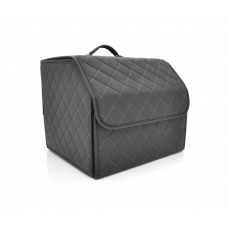 Складной кожаный автомобильный органайзер 330*320*300, Black