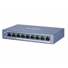 8 портовый POE коммутатор Hikvision DS-3E0109P-E / M(B) 8xRJ45 (100M) PoE + 1x RJ45 (100M)