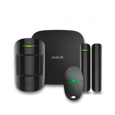 Комплект беспроводной сигнализации Ajax StarterKit 2 black ( Hub 2 / MotionProtect / DoorProtect / SpaceControl )