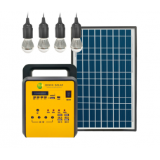 Солнечная домашняя аккумуляторная система Boxin, 18V / 10W, Solar Panel, DC 12V, USB 5V, FM Radio, MP3