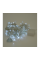 Гирлянды 120LED (Штора-Конус) White, 8 режимов, 3х0,3 метра, прозрачная изоляция, BOX