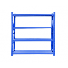 Racks for display of goods, separate shelves 4x2, thickness 0.2mm, 120*40*200cm main frame