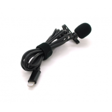 Петличный микрофон с разъемом Lightning, 1m, Box