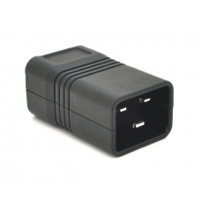 Триконтактний роз'єм IEC320 C20 тато (прямий), 250V, 16A, під викруткове складання