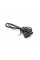 Кабель питания Schuko с переключателем, длина 1.8м, сечение 0.5-0.75mm, под пайку, Black, OEM