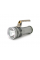 Ліхтар пошуковий GLH-3405, 1LED T6, 10W, 3 режими, 2*18650, Silver, IP40, СЗУ, перехідник, 150х65х95мм, BOX
