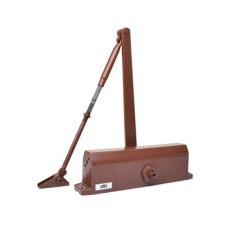 Доводчик DC-5036-BC Brown верхнего монтажа с рычажной передачей вес от 60 до 120 кг, от -30°C до +50°C