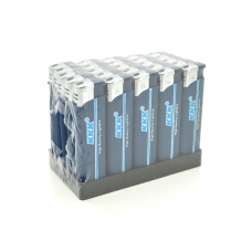 Зажигалка 3K прорезиненная, упаковка 50шт, цена за упаковку, Blue