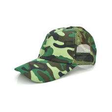 Кепка Light, сеточка на затылке, Green / Haki
