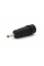 Перехідник DC 5.5x2.1mm (мама) - 3.0х1.1mm (тато) Black