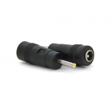 Перехідник DC 5.5x2.1mm (мама) - 2.5х0.7mm (тато) Yellow