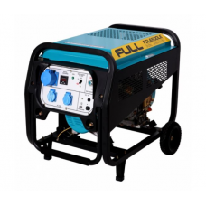 Генератор ДИЗЕЛЬНЫЙ Full FDL6500LE 5кВт (6,2KVA), однофазный 220V, 50Hz, объем 12,5л