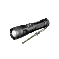 Ліхтар ручний Voltronic XHP50, 1LED Cree XHP50.2, 19W, 5 режими, ZOOM,26650 / 5000mah / 3xААА, Black, IP40, кабель USB-micro, 170х40х35мм, BOX