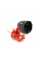 Вилка без заземления 6А 250V A113B, Black
