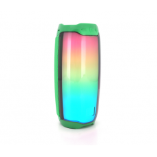 Беспроводной Bluetooth динамик PULSE 4 LED, 10W, 4000mAh, дистанция-10m, Green, Corton BOX