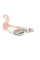 Кабель iKAKU KSC-723 GAOFEI smart charging cable for iphone, Pink, длина 1м, 2.4A, BOX