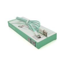 Кабель iKAKU KSC-723 GAOFEI smart charging cable for Type-C, Green, длина 1м, 3.0A, BOX
