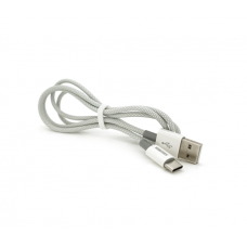 Кабель iKAKU KSC-723 GAOFEI smart charging cable for Type-C, Gray, длина 1м, 2.4A, BOX