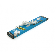 Кабель iKAKU XUANFENG charging data cable for Type-C, White, длина 1м, 2,1А, BOX