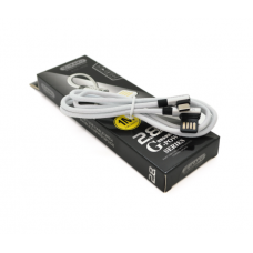 Кабель iKAKU KSC-028 JINDIAN charging data cable for Type-C, Silver, длина 1м, 2.4A, BOX