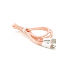 Кабель iKAKU KSC-723 GAOFEI PD20W smart fast charging cable (Type-C to Lightning), Pink, длина 1м, BOX