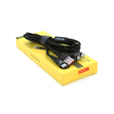 Кабель KSC-296 TUOYUAN charging data cable 3 in 1 Micro / Iphone / Type-C, длина 1м, Black, BOX