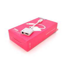 Аудиоконвертор iKAKU KSC-353 ANFENG 2 in 1 audio converter Lightning, Box