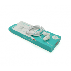 Наушники проводные iKAKU KSC-665 SHENGYA с микрофоном, White, Bох