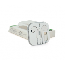 Универсальные наушники-вкладыши iKAKU KSC-697 HAOYUN с микрофоном (Type-C), White, Bох