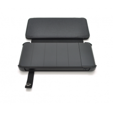 Power bank 12000 mAh Solar, Input:5V / 1A(microUSB), Output:5V / 2,1А(2хUSB), rubberized case, Black, BOX