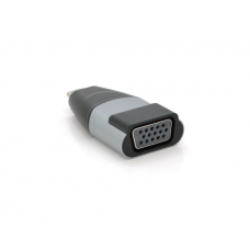 Переходник Type-C (папа) / VGA(мама), Black