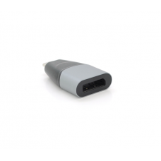 Переходник Type-C (папа) / Display Port(мама), Black-gray