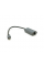 Конвертер Type-C (папа) / RJ-45(мама), 18cm, круглый, chip:RTL8153, 1000Mbps, Gray