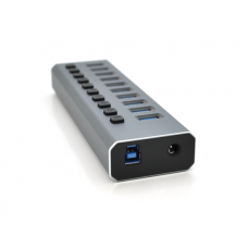 Хаб USB 3.0, 6 портів USB 3.0 + 4 порти