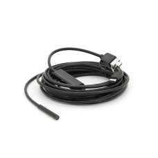 Універсальний ендоскоп 3в1 (USB+MicroUSB / Type-C) для смартфона / ПК, камера 5.5мм, м'який кабель 5м, з LED-підсвічуванням, IP67