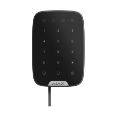 Проводная сенсорная клавиатура Ajax KeyPad Fibra black