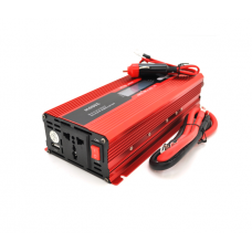 Інвертор напруги UKC+LCD, 2000ВА(1200Вт), 12 / 220V, approximated, 1 універсальна розетка, клеми