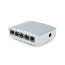 Комутатор Gigabit Ethernet ONV-H3005S в пластиковому корпусі, 5*1000Мб портів, 5В 1Ач, 100х70х28
