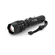 Ліхтарик Bailong P08-P50, Cree XML-T, 5 реж., корпус-алюміній, водостійкий, ударостійкий, 2*18650 ак-тор, АЗУ, СЗУ, BOX