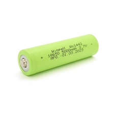 Аккумулятор WMP-5000 18650 Li-Ion Tip Top, 2000mAh, 3.7V, Green